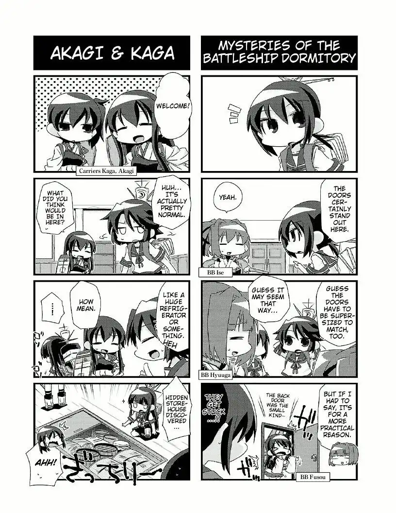 Kantai Collection - Kankore - 4-koma Comic - Fubuki, Ganbarimasu! Chapter 14.5 3